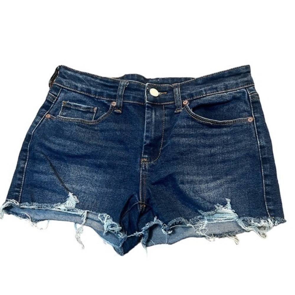 Blank NYC The Astor Cut Off Denim Shorts Size 27